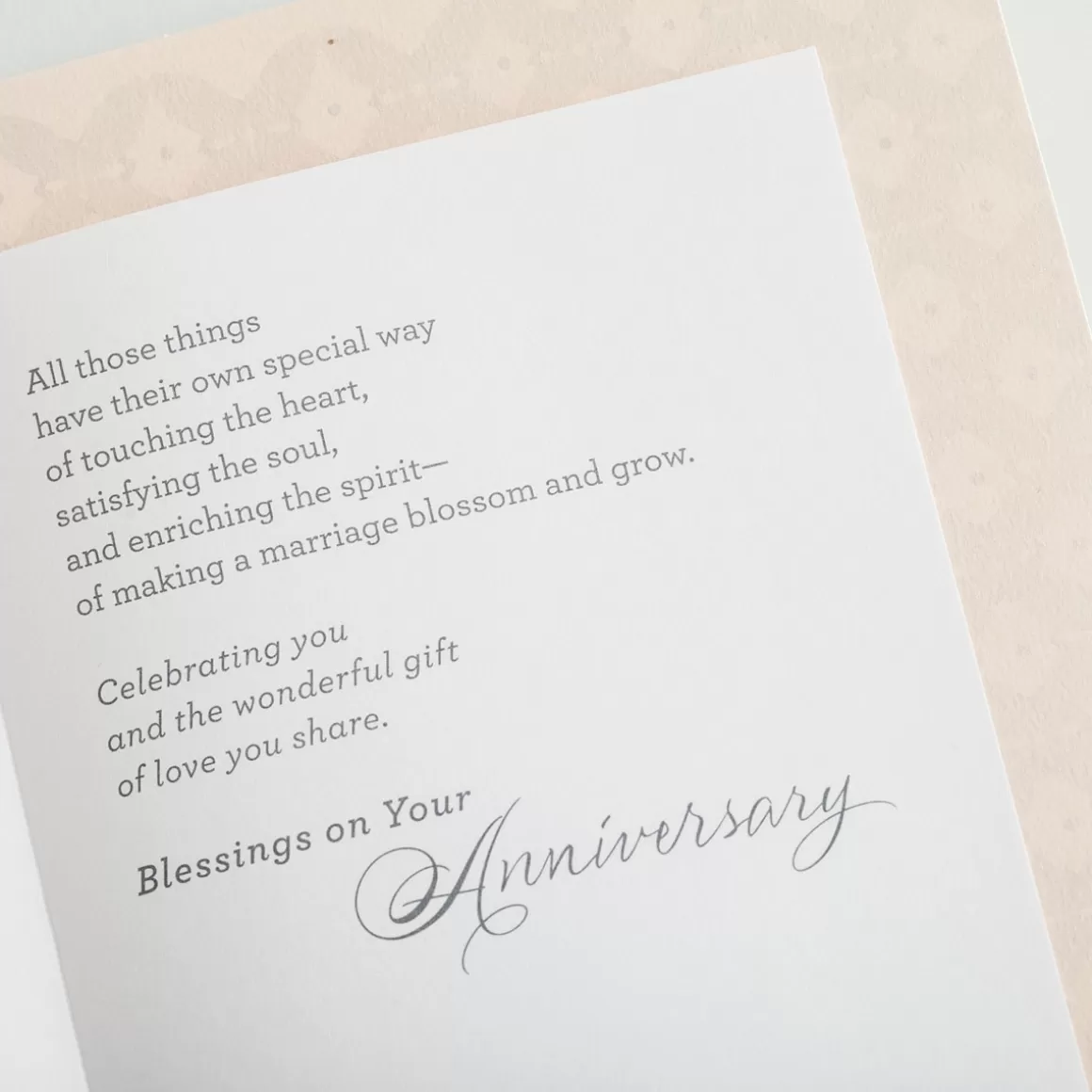 DaySpring Wedding & Anniversary>25th Anniversary - Love - 1 Premium Card