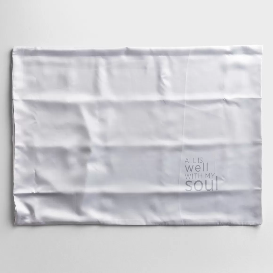 DaySpring Pillows | Gifts for Friends>All Is Well with My Soul - Satin Pillowcase