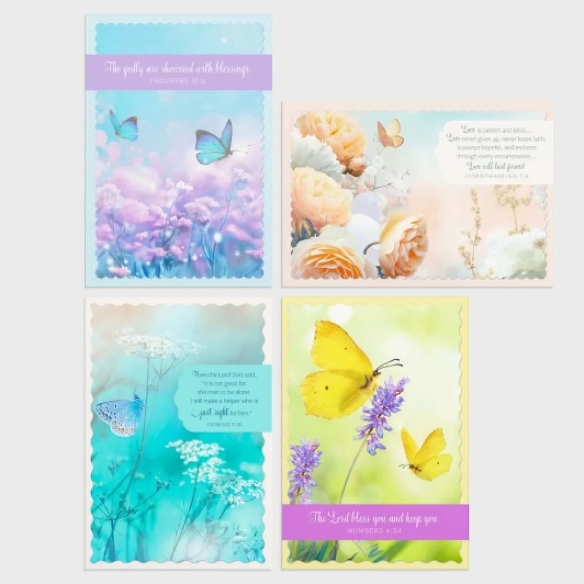 DaySpring Boxed Cards>Anniversary - Floral Designs - 12 Boxed Cards