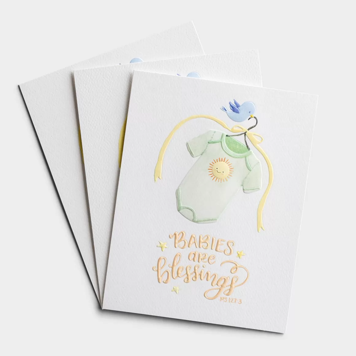 DaySpring Baby Celebrations | Studio 71>Baby - Babies Are Blessings - 3 Premium Studio 71 Cards