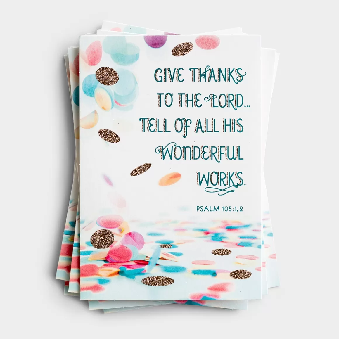 DaySpring Baby Celebrations>Baby - Give Thanks - 6 Premium Cards