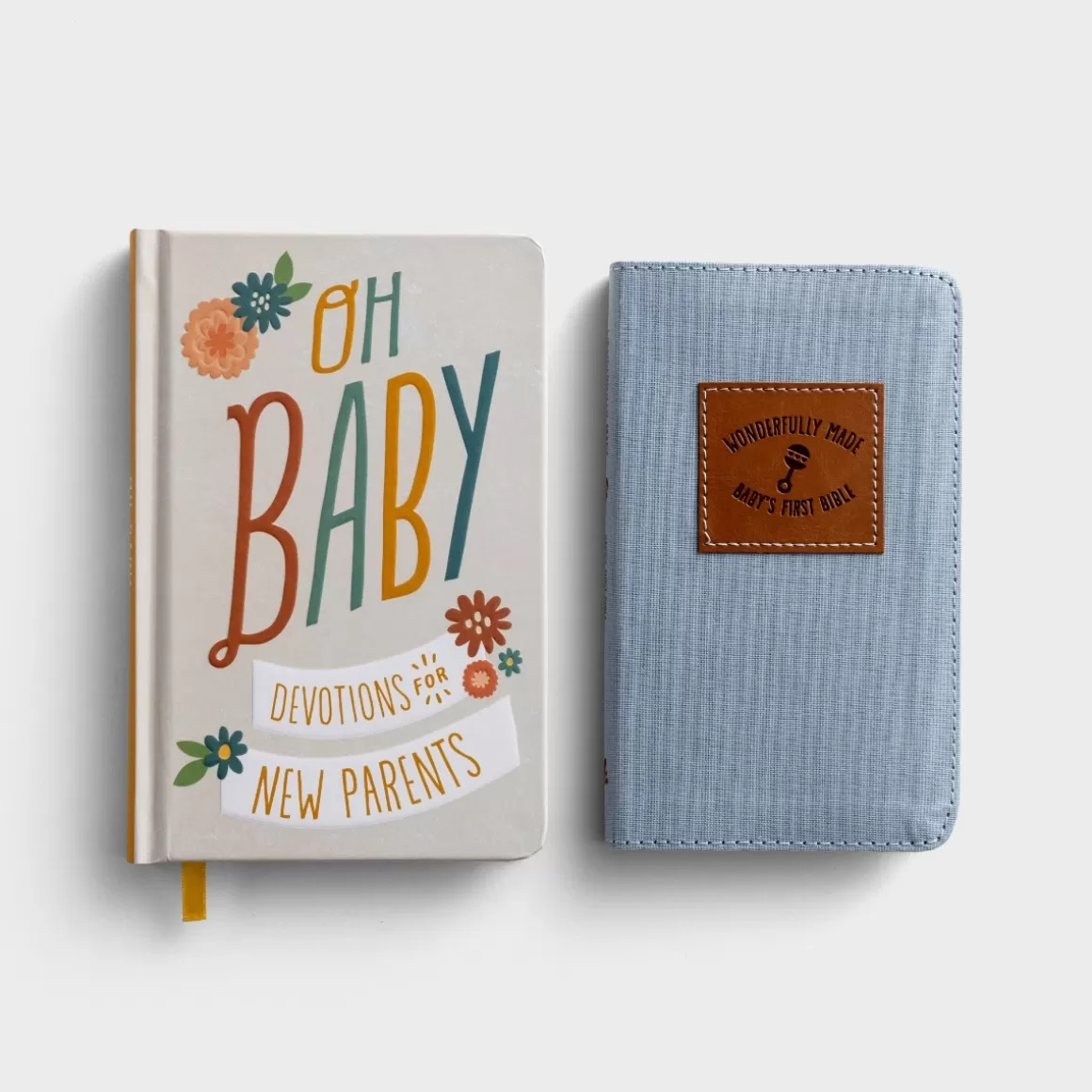 DaySpring Children's Books | Devotionals>Baby Boy's Bible + Oh, Baby! Devotional - Set