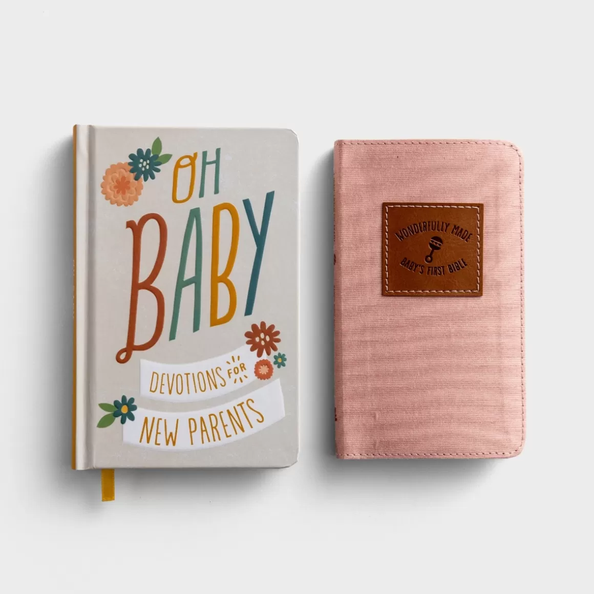 DaySpring Devotionals | Gifts for Kids>Baby Girl's Bible + Oh, Baby! Devotional - Set