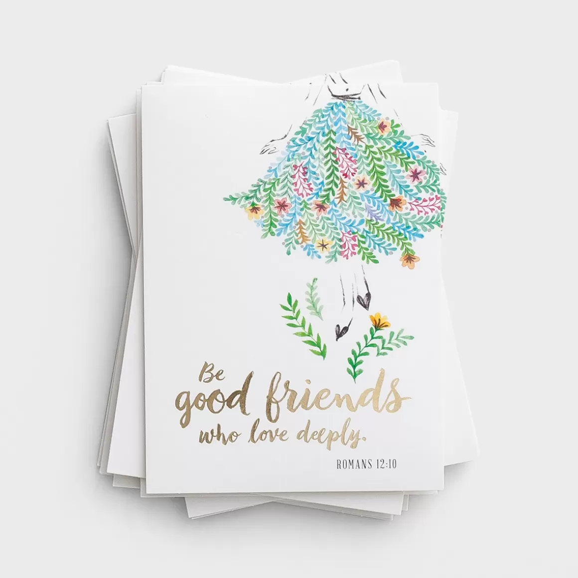 DaySpring Encouragement | Stationery>Be Good Friends - 10 Blank Note Cards