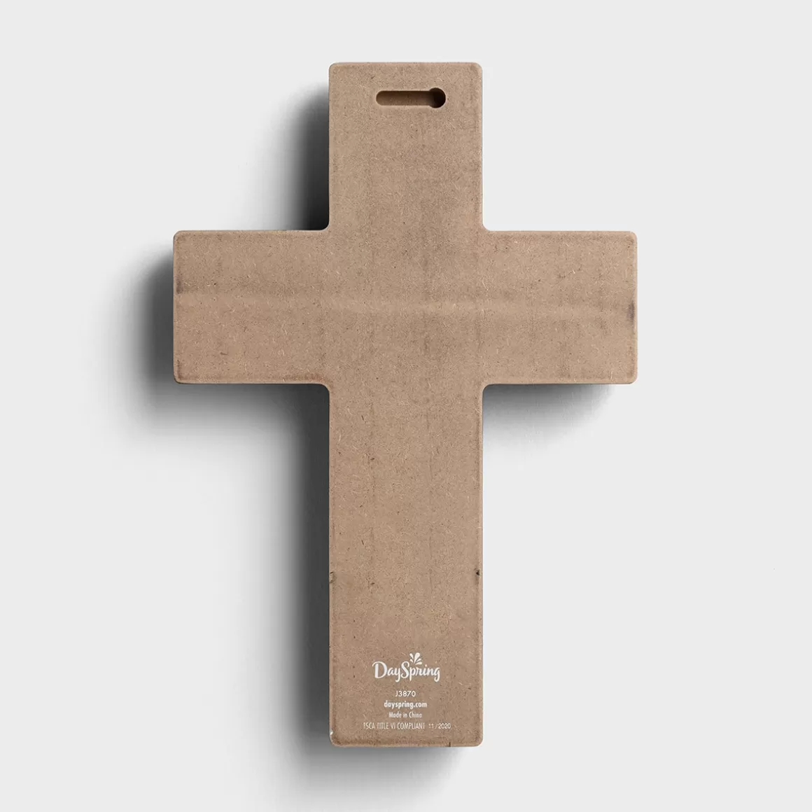 DaySpring Farmhouse Faith | Wall Decor>Be Still & Know - Wall Cross