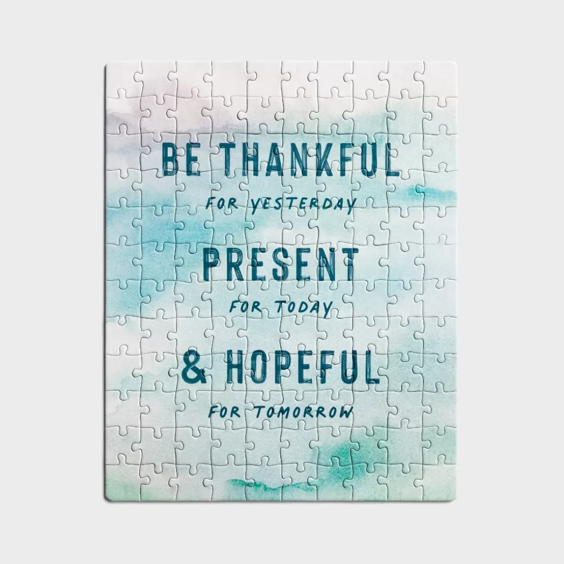 DaySpring Gifts for Friends | Puzzles>Be Thankful, Present, & Hopeful - Jigsaw Puzzle - 120 Pieces