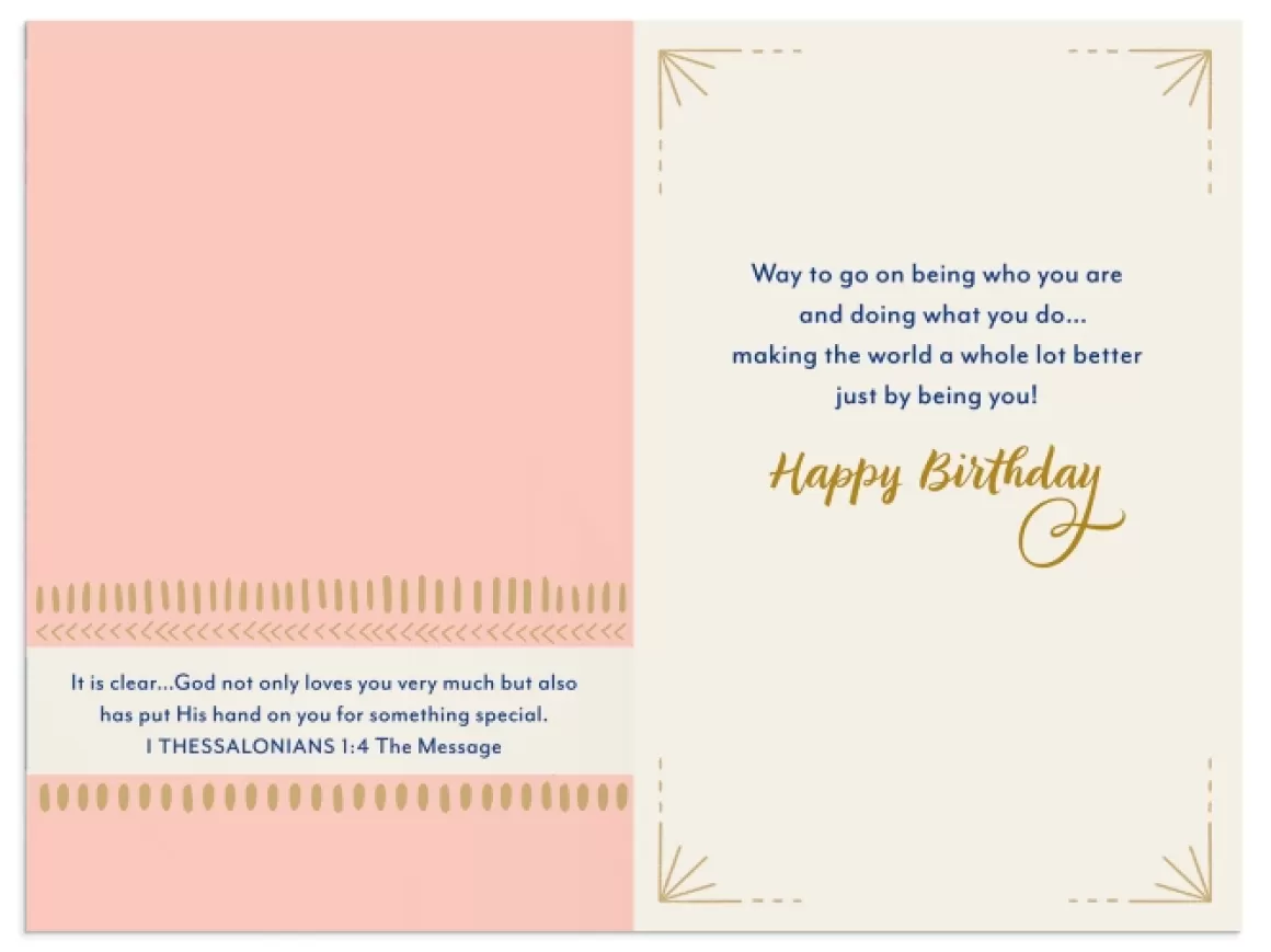 DaySpring Birthday>Birthday - 30th - A Great Idea - 1 Greeting Card