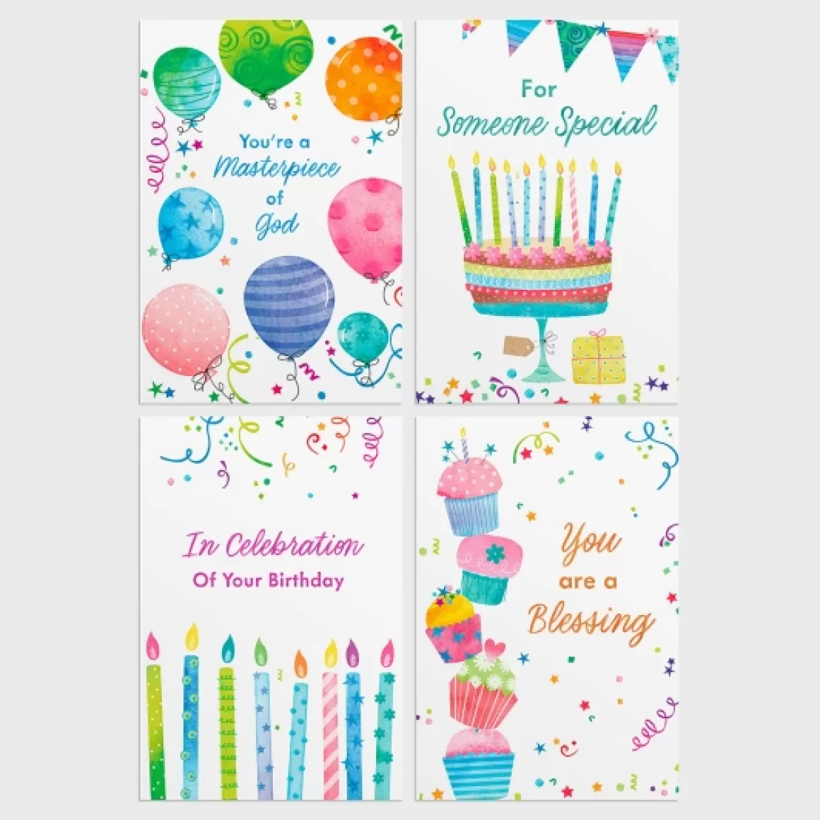 DaySpring Boxed Cards | Birthday>Birthday - A Masterpiece of God - 12 Boxed Cards, KJV