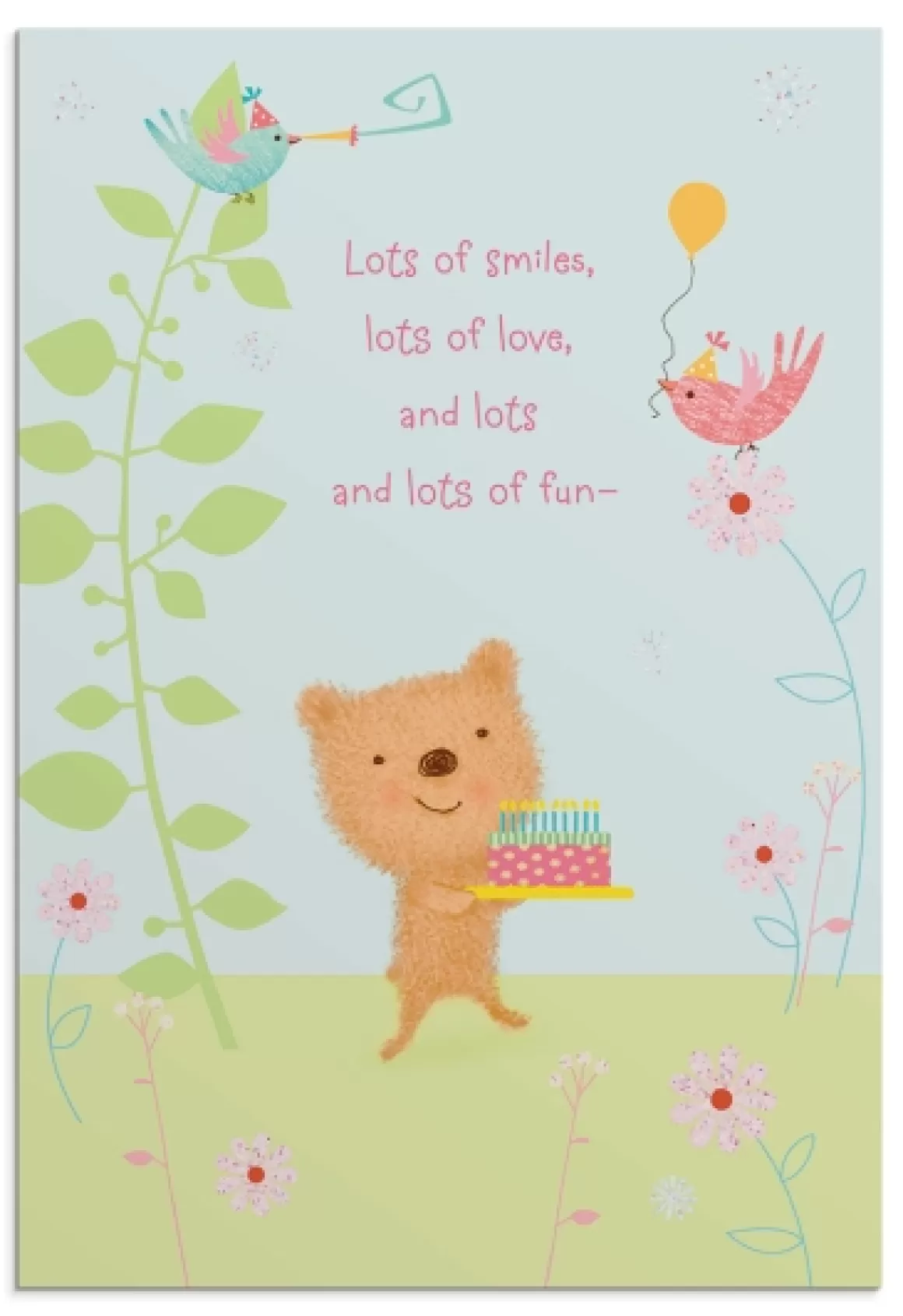 DaySpring Greeting Cards | Birthday>Birthday - Aunt - Lots Of Love - 1 Premium Card