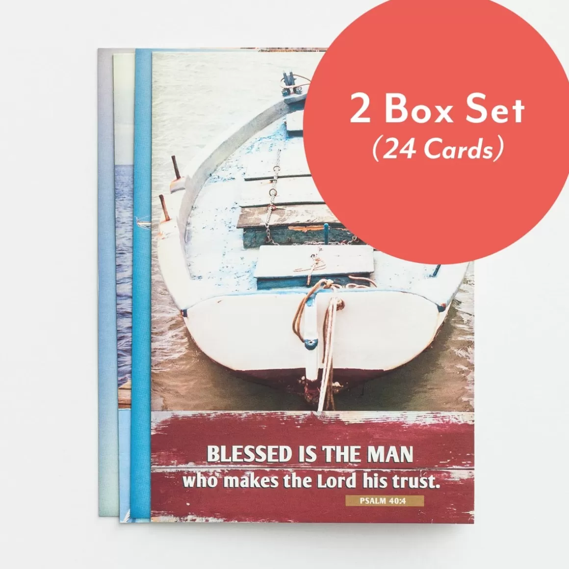 DaySpring Bundles & Assortments | Boxed Cards>Birthday - Blessed Is the Man - 2 Box Set