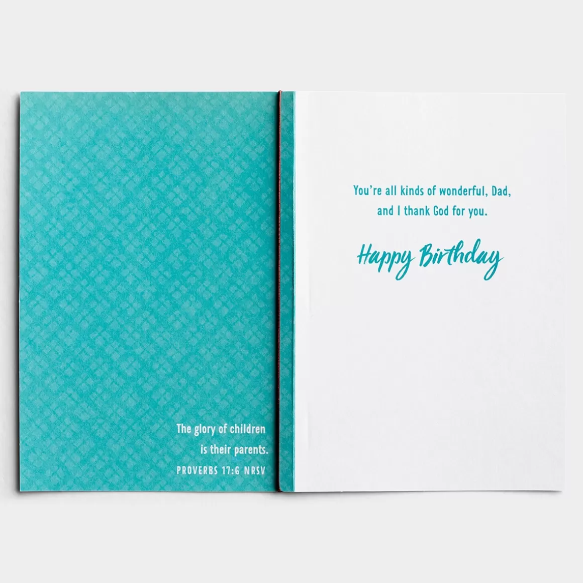 DaySpring Greeting Cards | Birthday>Birthday - Dad - All Kinds of Wonderful - 1 Greeting Card