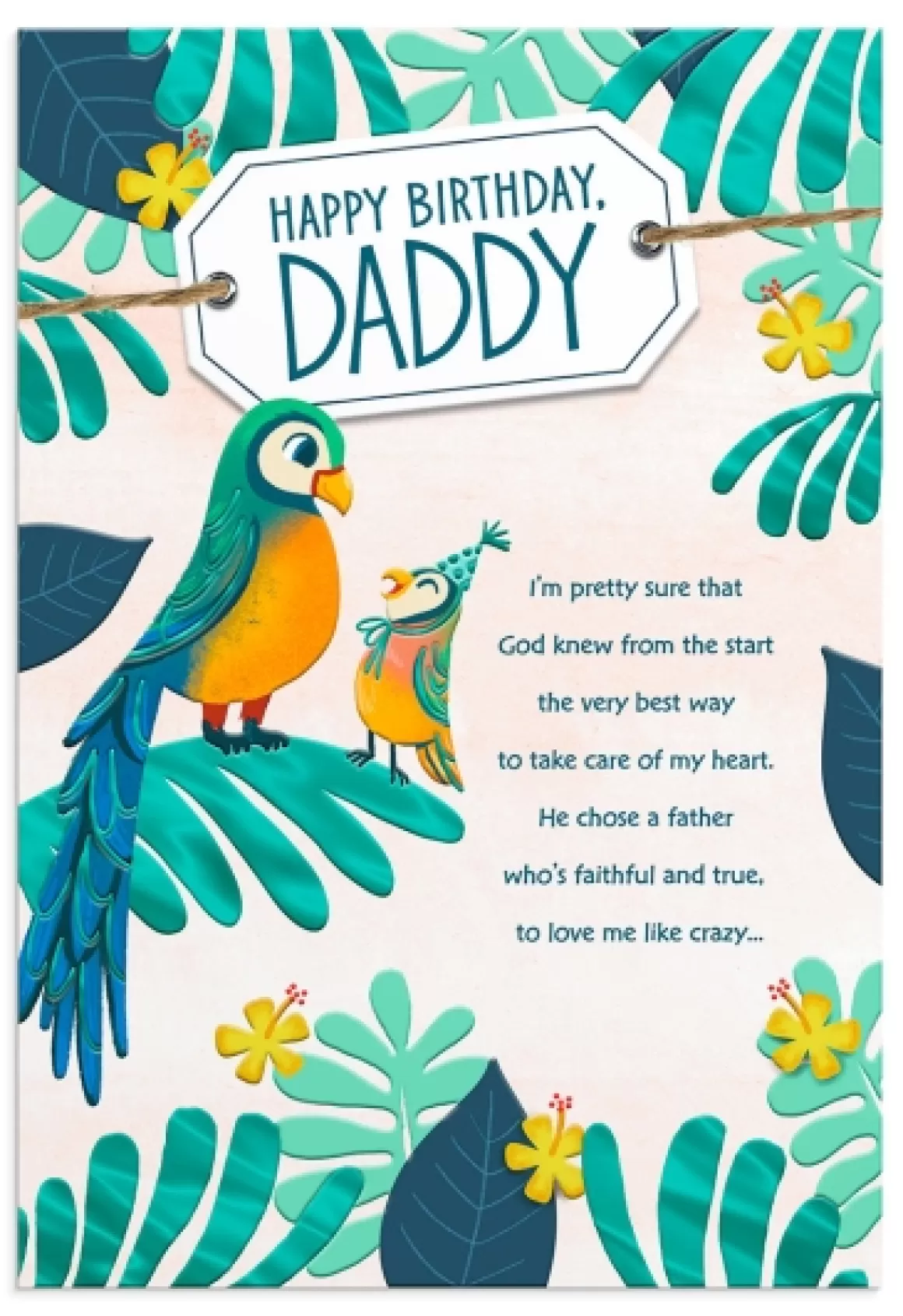 DaySpring Greeting Cards | Birthday>Birthday - Dad - Lots of Love - 1 Greeting Card