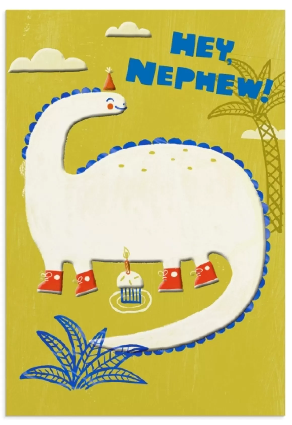 DaySpring Birthday | Greeting Cards>Birthday - Nephew - Dinosaur - 1 Premium Card