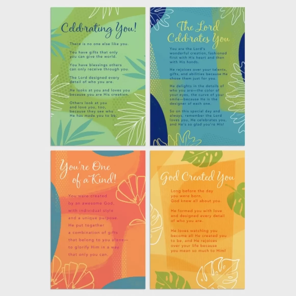 DaySpring Boxed Cards | Birthday>Birthday - Tropical Truths - 12 Boxed Cards, KJV