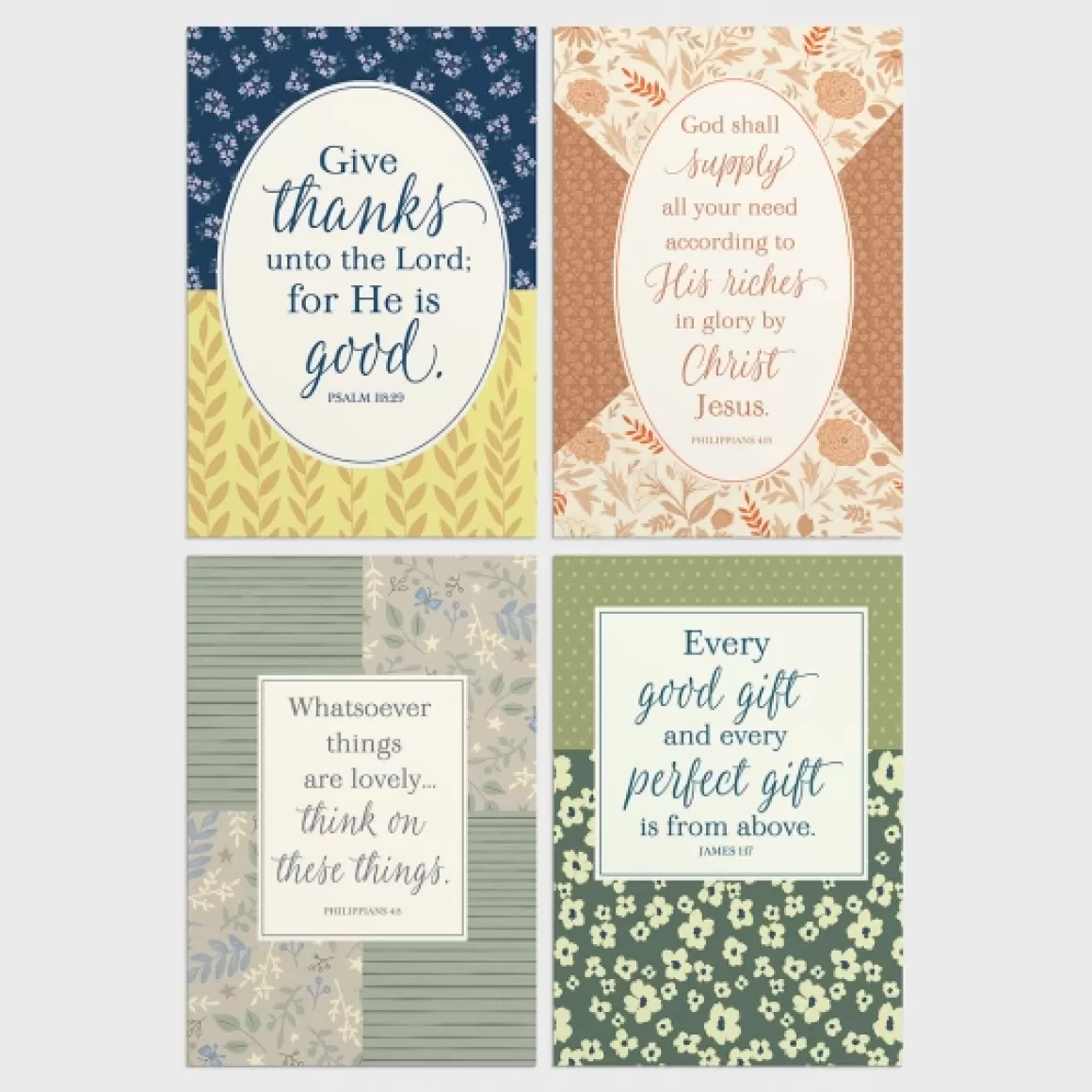 DaySpring Boxed Cards | Encouragement>Blank - Every Good Gift - 12 Boxed Cards, KJV