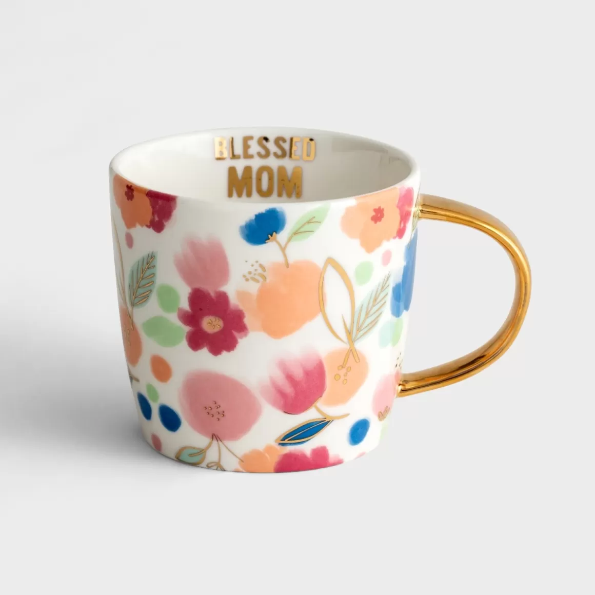 DaySpring Mugs & Drinkware | Mugs & Drinkware>Blessed Mom - Floral Ceramic Mug