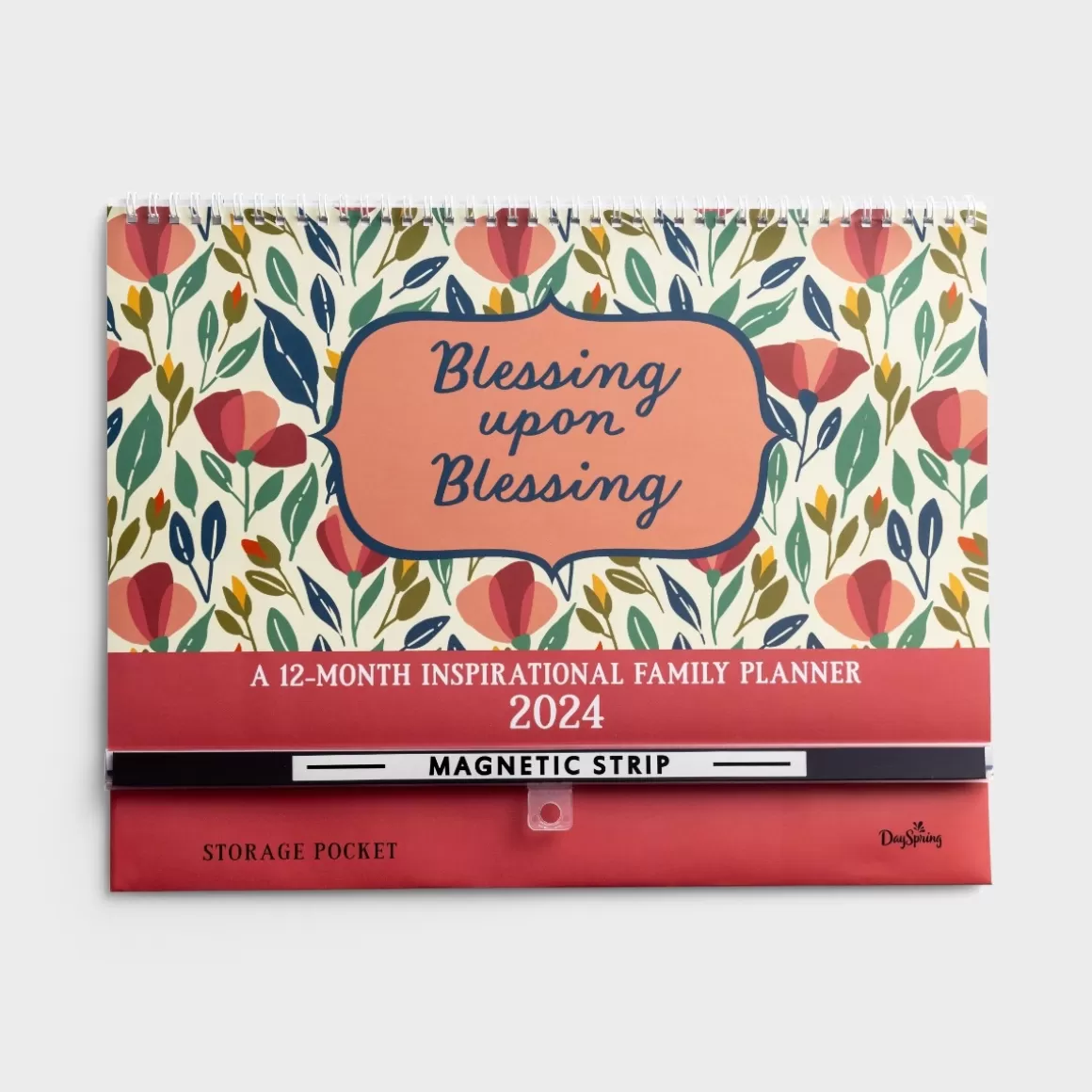 DaySpring Calendars & Planners>Blessing Upon Blessing - 2024 12-Month Inspirational Family Planner