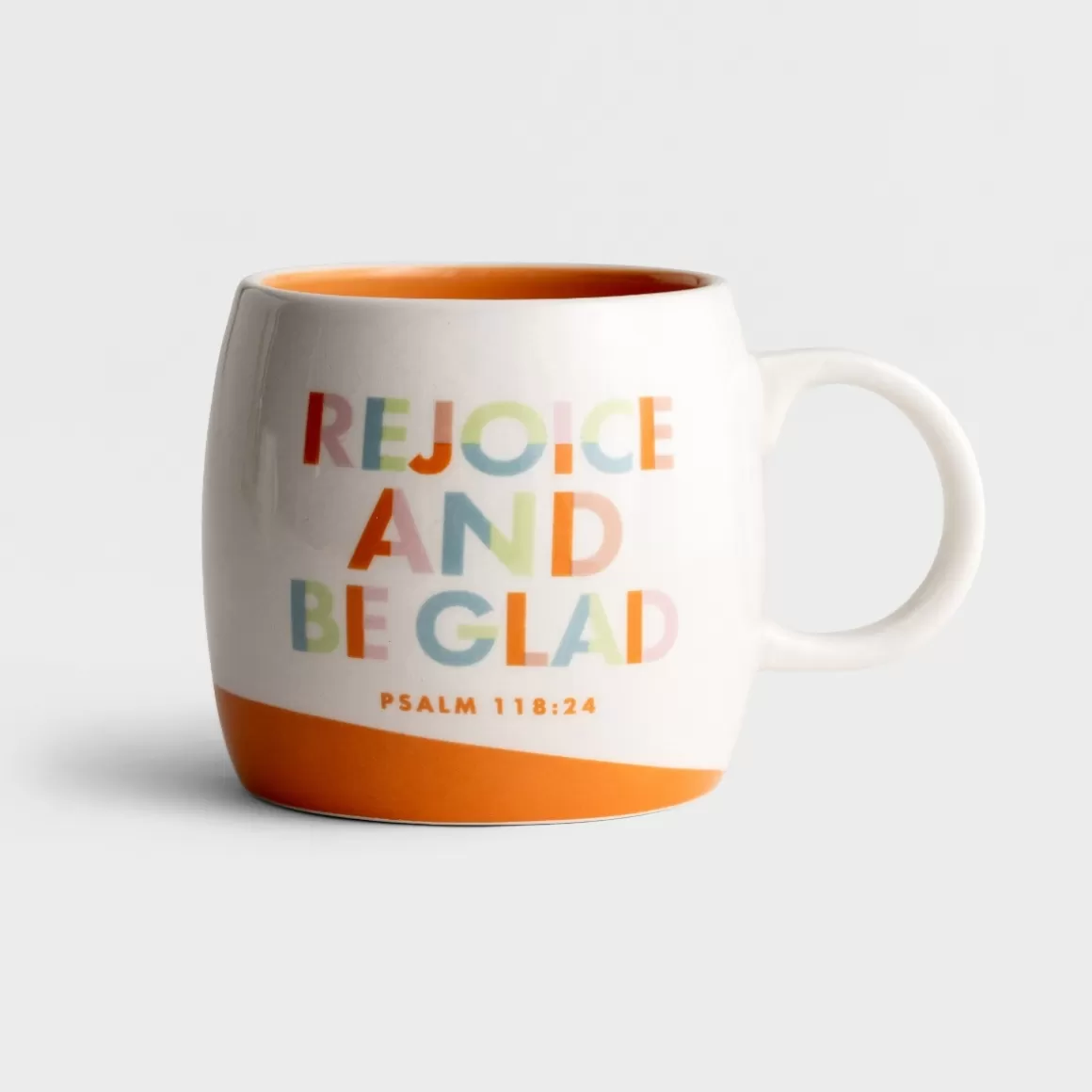 DaySpring Mugs & Drinkware | Mugs & Drinkware>Candace Cameron Bure - Rejoice and Be Glad - Ceramic Mug