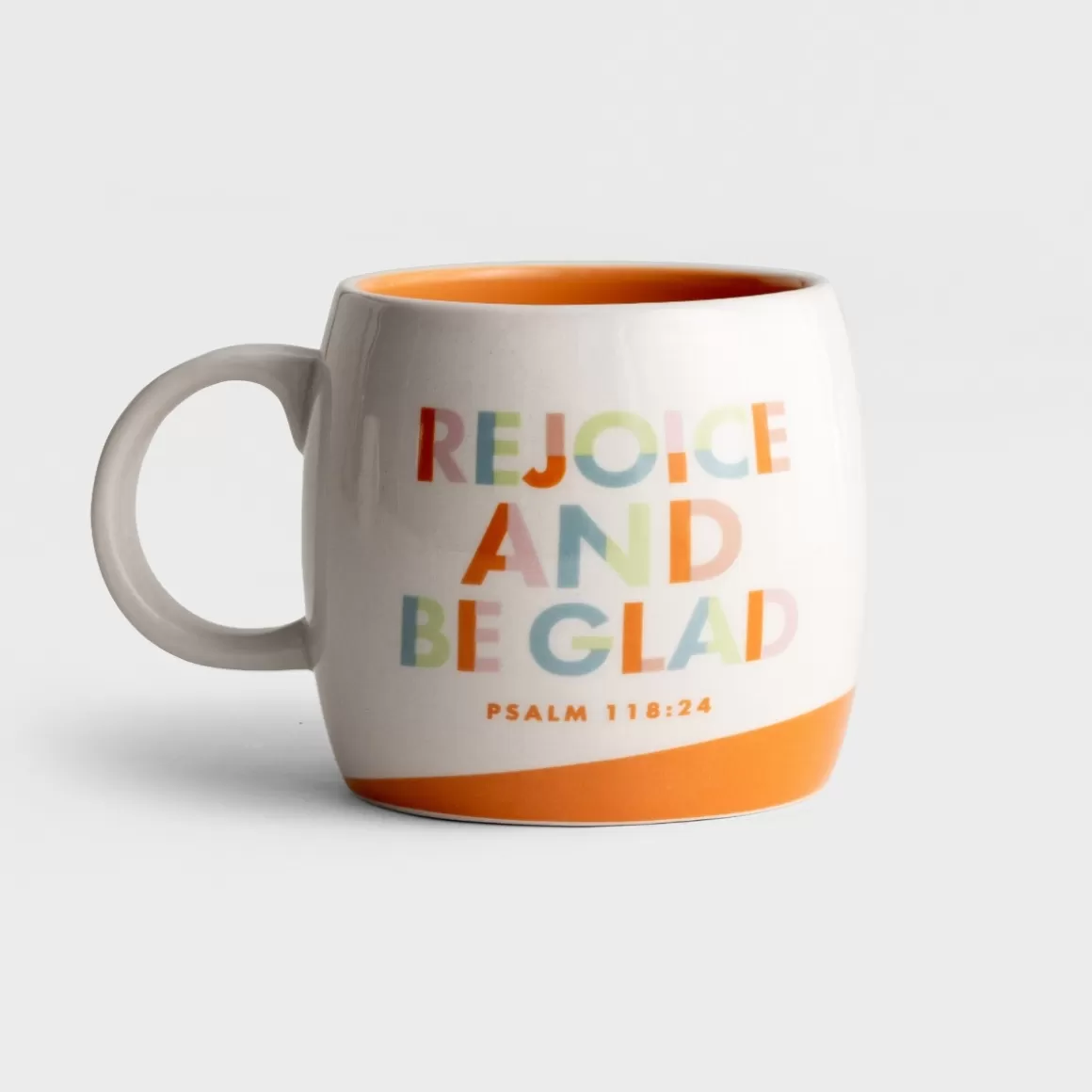 DaySpring Mugs & Drinkware | Mugs & Drinkware>Candace Cameron Bure - Rejoice and Be Glad - Ceramic Mug