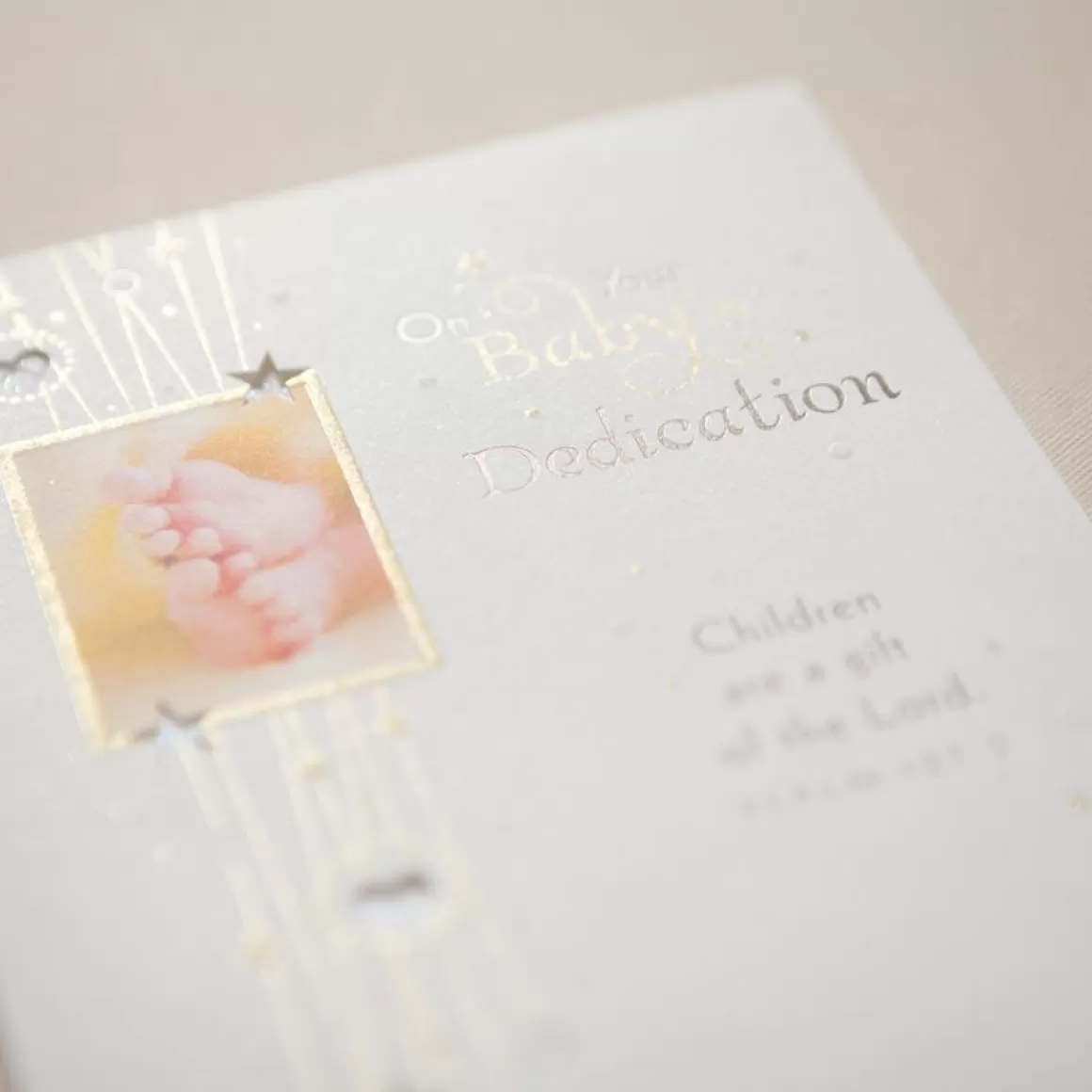 DaySpring Baby Celebrations>Celebration-On Your Baby's Dedication-6 Premium Cards