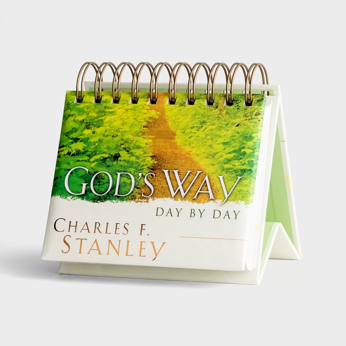 DaySpring DayBrighteners>Charles Stanley - God's Way - Perpetual Calendar