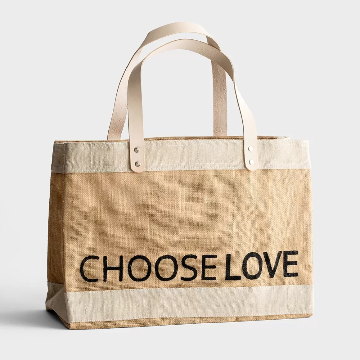 DaySpring Totes, Bags, & More>Choose Love - Market Jute Tote Bag