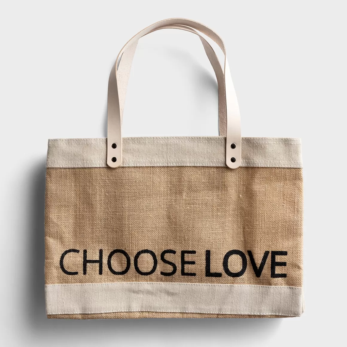 DaySpring Totes, Bags, & More>Choose Love - Market Jute Tote Bag