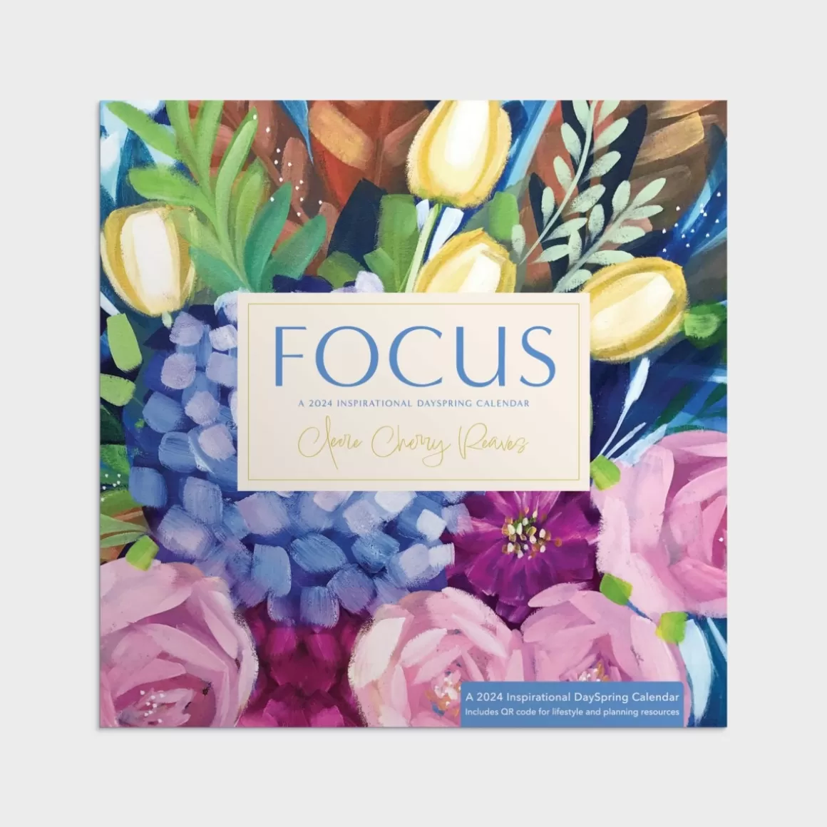 DaySpring Calendars & Planners>Cleere Cherry Reaves: Focus, A 2024 Inspirational Wall Calendar