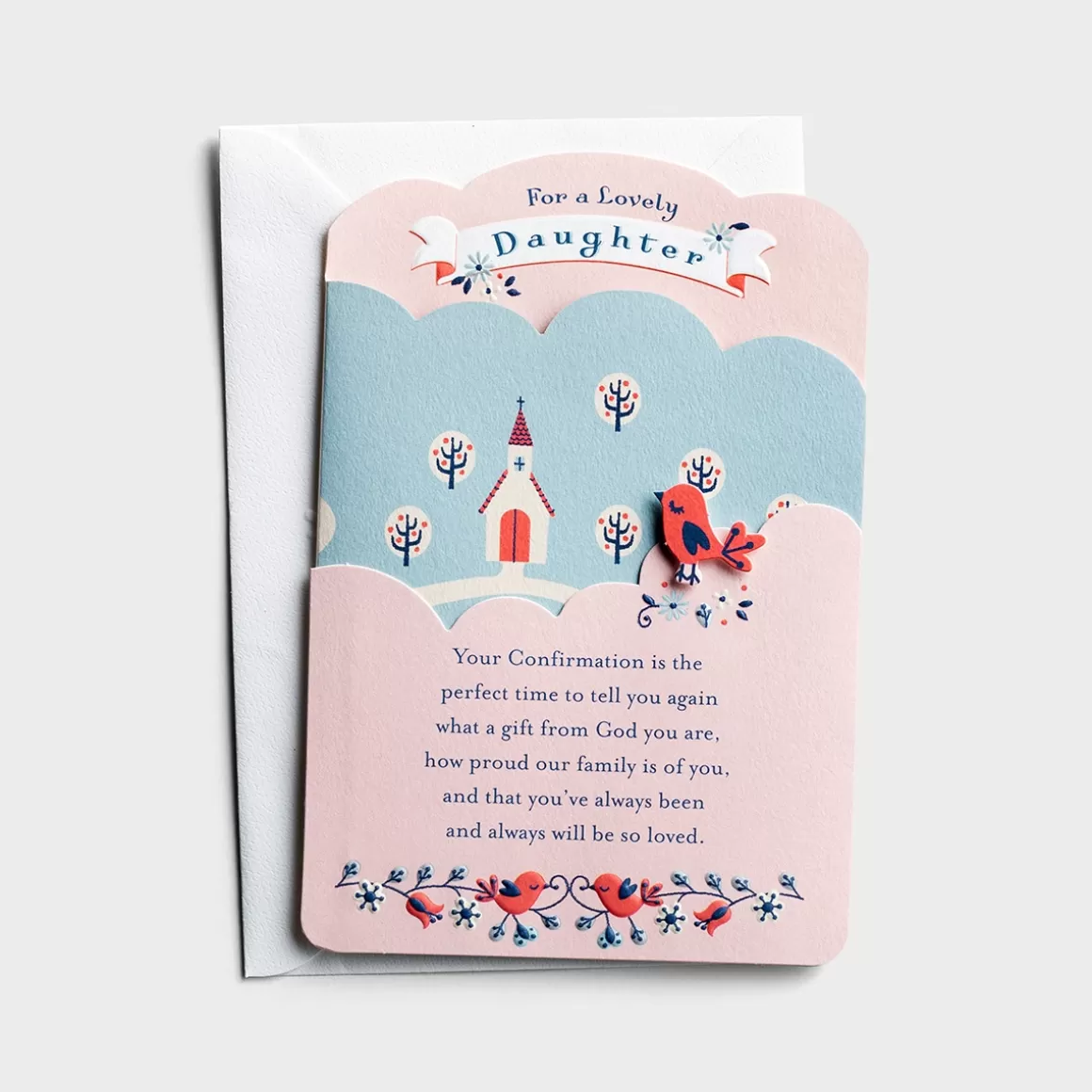 DaySpring Greeting Cards>Confirmation - Daughter - Perfect Time - 1 Card