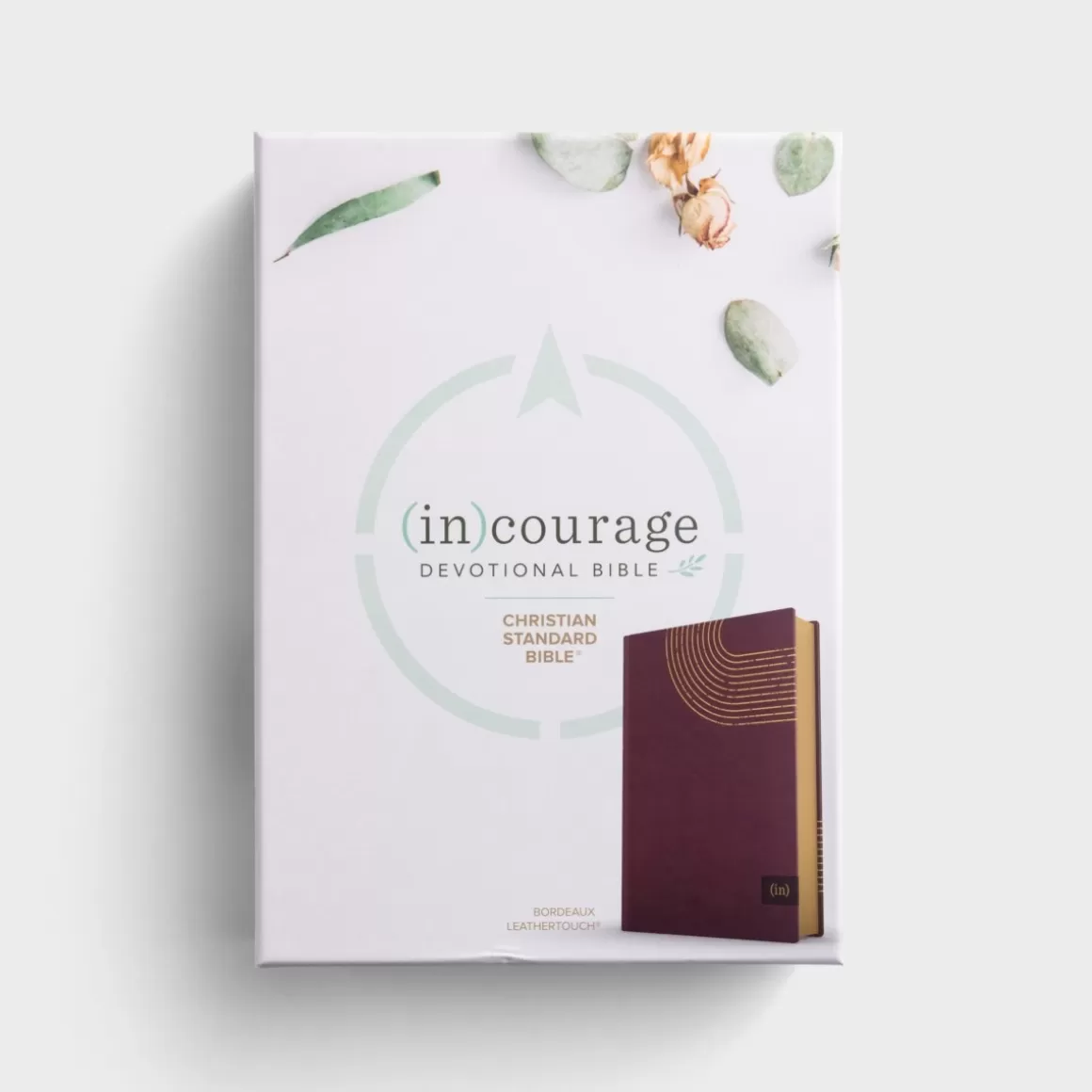 DaySpring Bibles | Gifts for Her>CSB (in)courage Devotional Bible - Bordeaux LeatherTouch