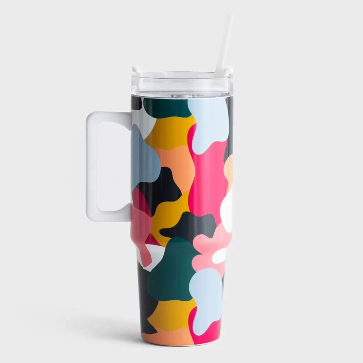 DaySpring Mugs & Drinkware | Mugs & Drinkware>Curved Handled Tumbler - Fade Away