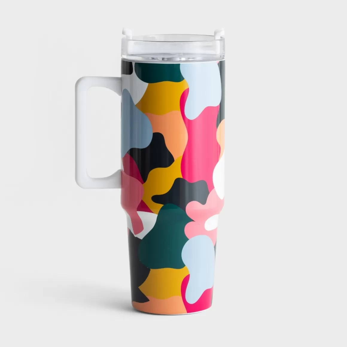 DaySpring Mugs & Drinkware | Mugs & Drinkware>Curved Handled Tumbler - Fade Away