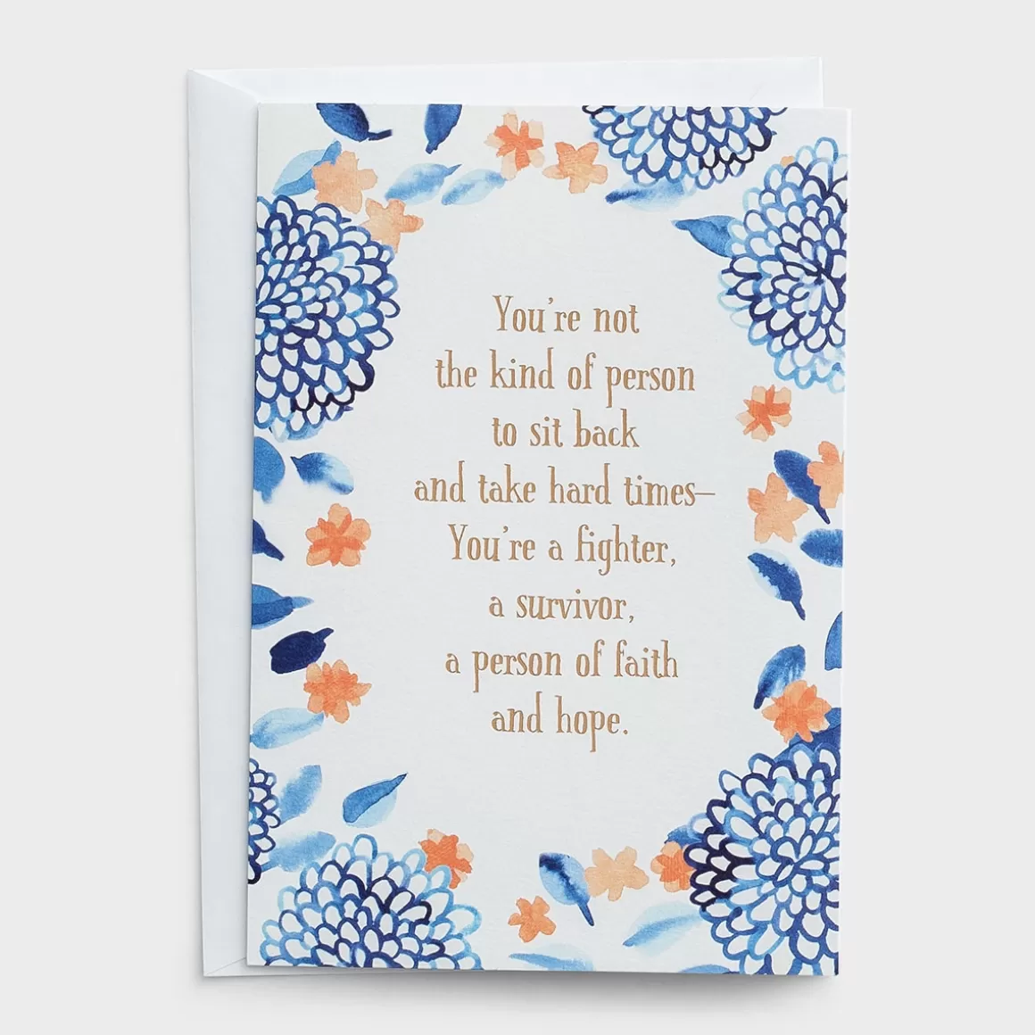 DaySpring Difficult Times | Praying for You - Difficult Times>Difficult Times - You're a Fighter - 3 Greeting Cards