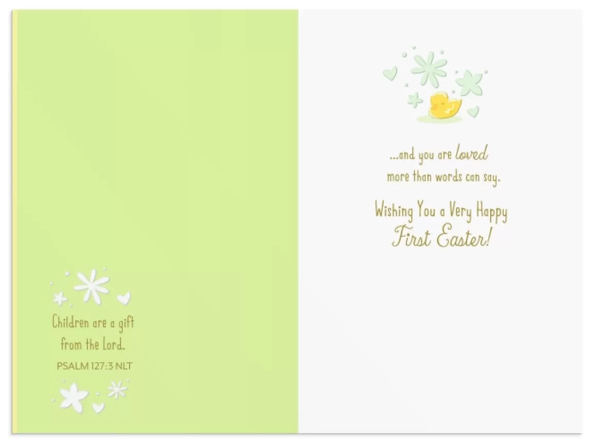 DaySpring Greeting Cards>Easter - Baby - First Easter - 1 Greeting Card