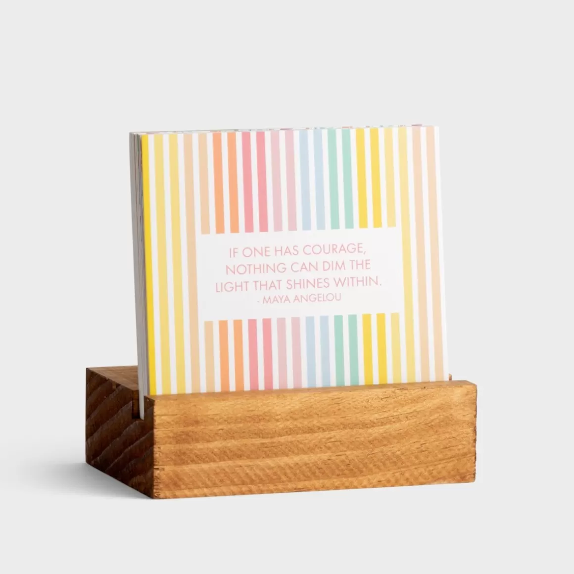 DaySpring Office & Desktop | Gifts for Friends>Encourage Healthcare Heroes - Scripture Block with 52 Inspirational Prints