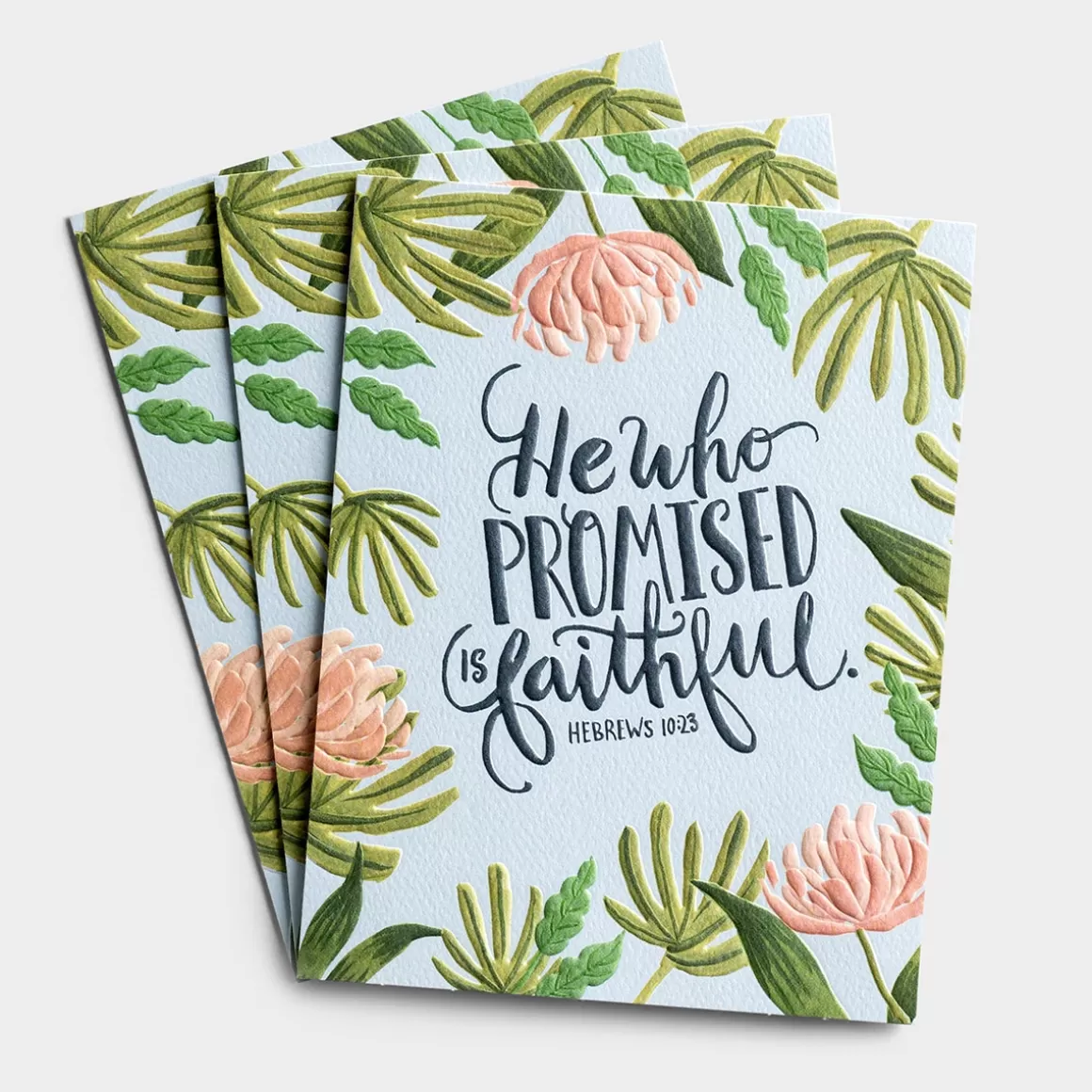 DaySpring Encouragement | Studio 71>Encouragement - He Who Promised - 3 Premium Studio 71 Cards