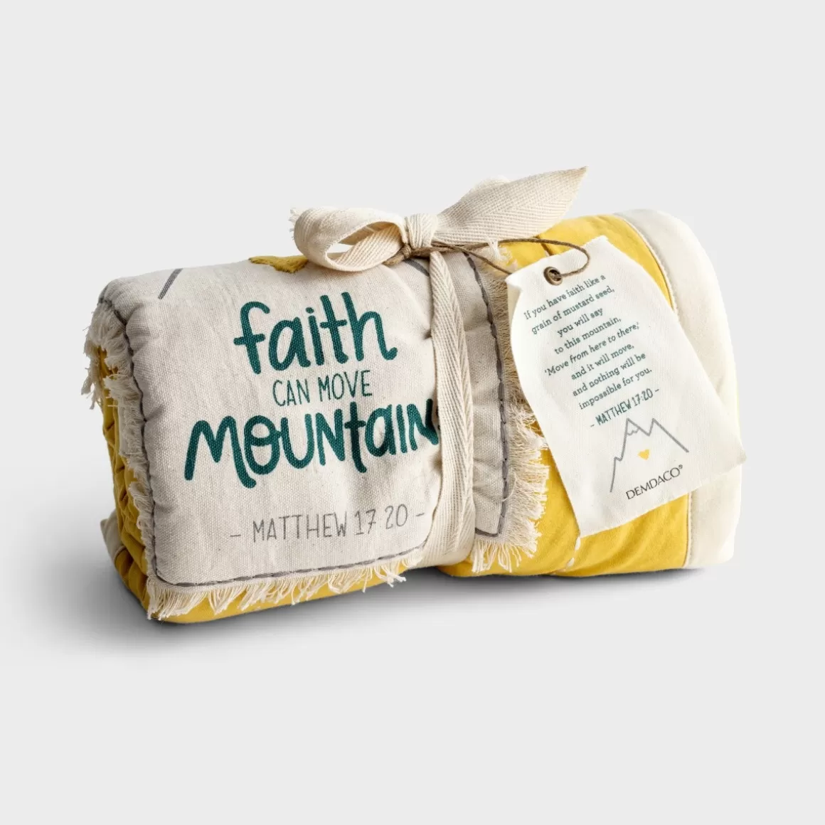 DaySpring Gifts for Kids>Faith Can Move Mountains - Baby Blanket