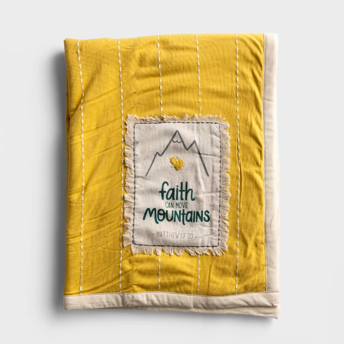 DaySpring Gifts for Kids>Faith Can Move Mountains - Baby Blanket