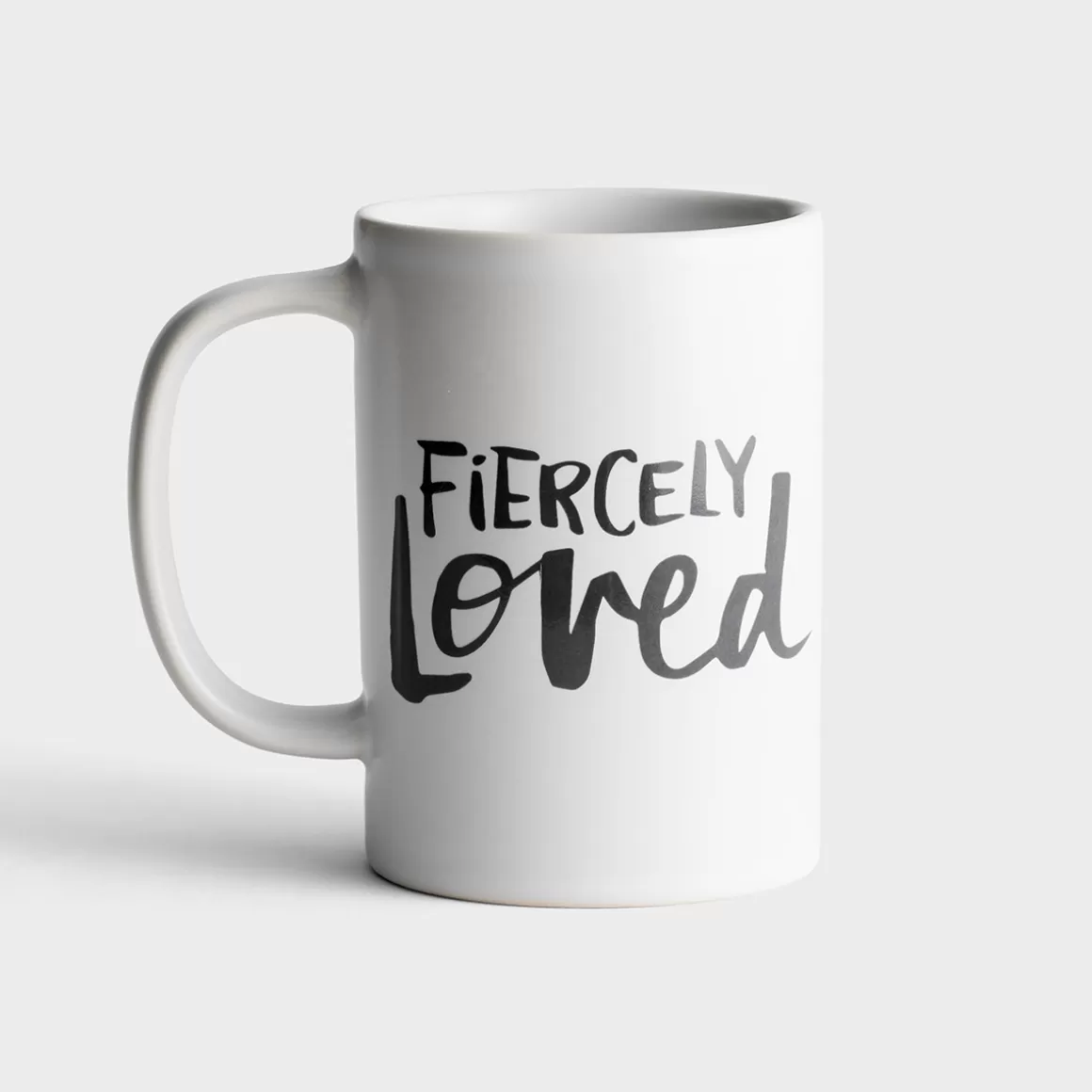 DaySpring Mugs & Drinkware | Mugs & Drinkware>Fiercely Loved - True and Write Mug