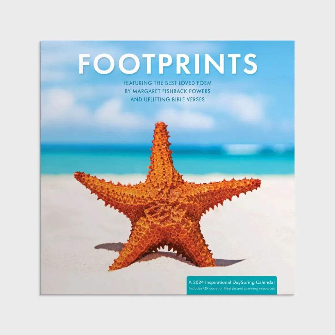 DaySpring Calendars & Planners>Footprints Beach Landscapes 2024 Wall Calendar