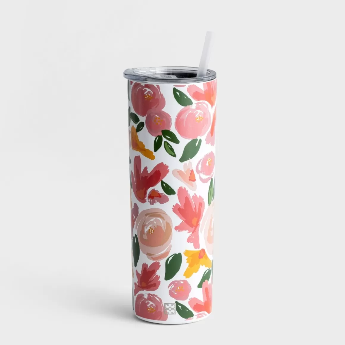 DaySpring Mugs & Drinkware | Mugs & Drinkware>Garden Blooms - Skinny Stainless Tumbler