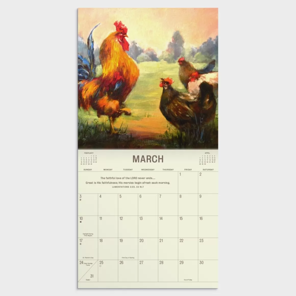 DaySpring Calendars & Planners>God Bless This Farm 2024 Wall Calendar