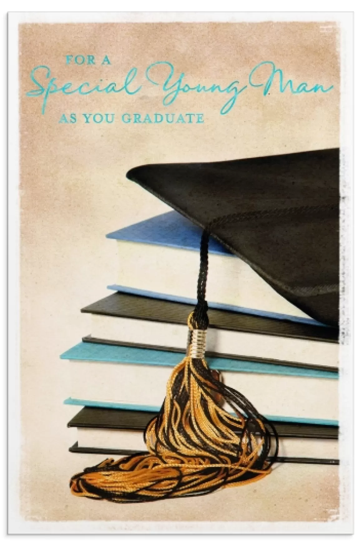 DaySpring Greeting Cards | Graduation>Graduation - A Special Young Man - 1 Premium Card, KJV