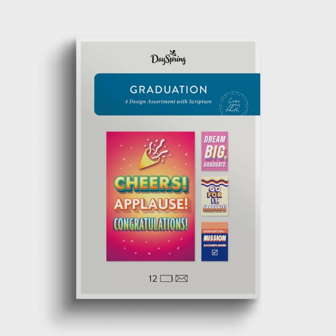 DaySpring Boxed Cards | Graduation>Graduation - Big Dreams & Bright Futures - 12 Boxed Cards