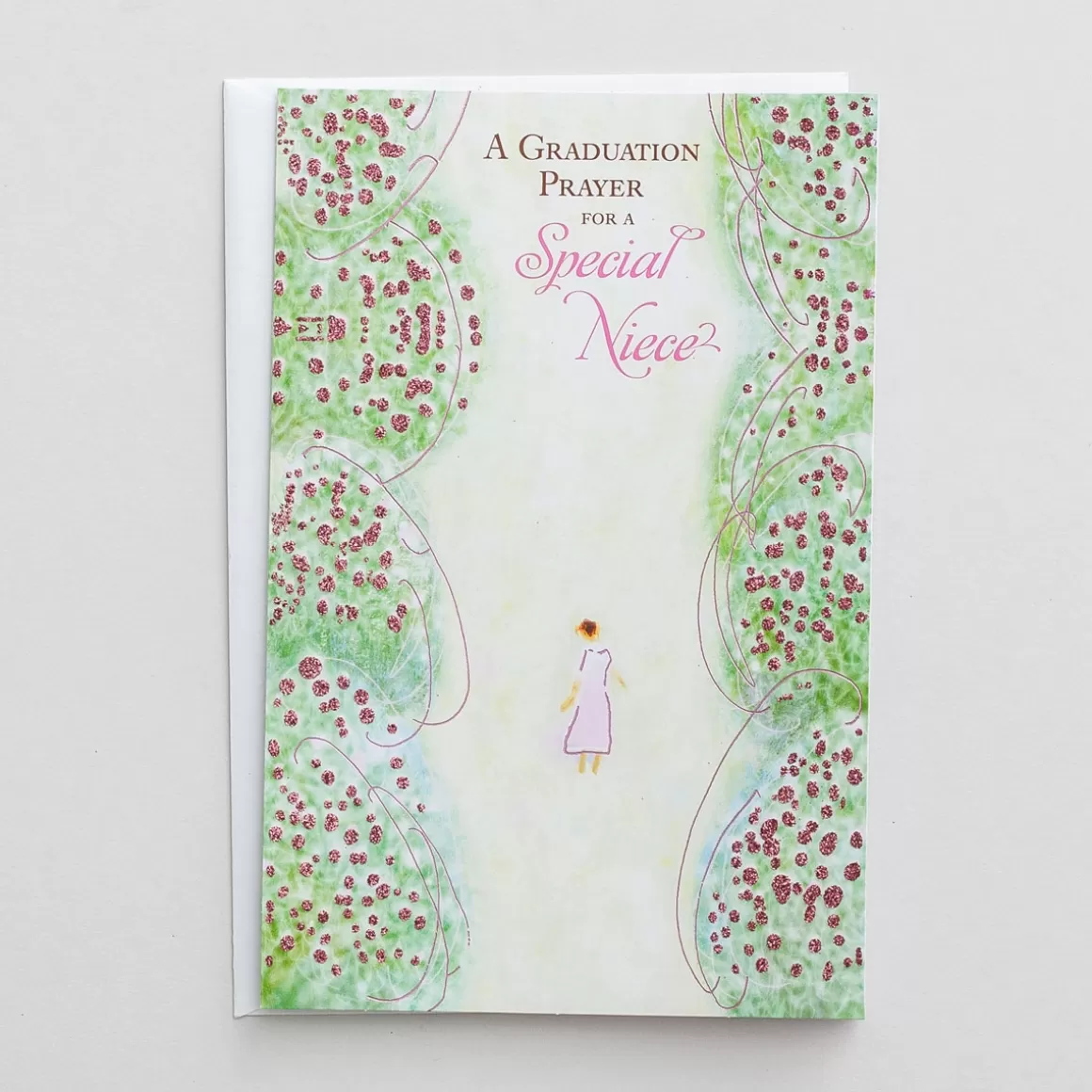 DaySpring Graduation>Graduation - Niece - Graduation Prayer - 1 Premium Card, KJV