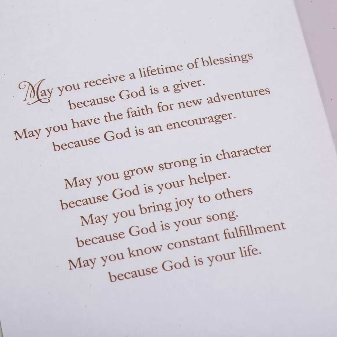 DaySpring Graduation>Graduation - Niece - Graduation Prayer - 1 Premium Card, KJV