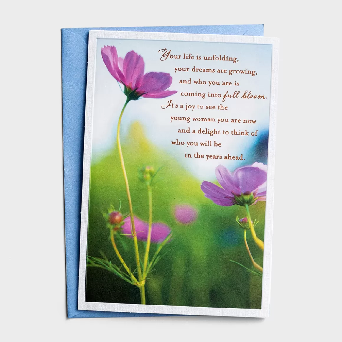 DaySpring Graduation>Graduation - Your Life Is Unfolding - 3 Premium Cards