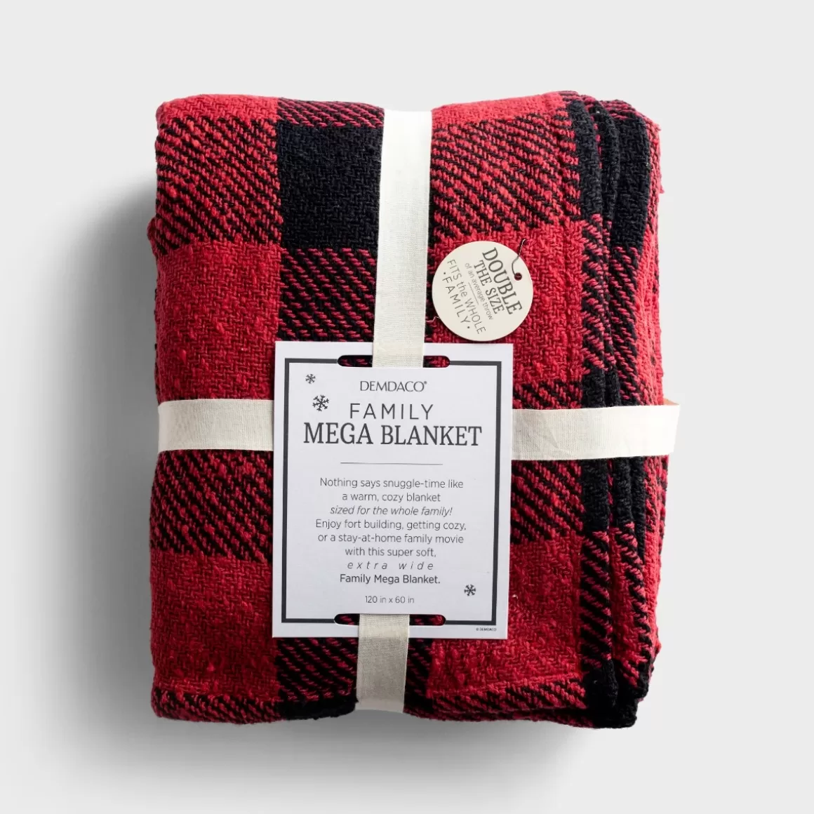 DaySpring Blankets>Happier Warmer Cozier Together - Family Mega Blanket