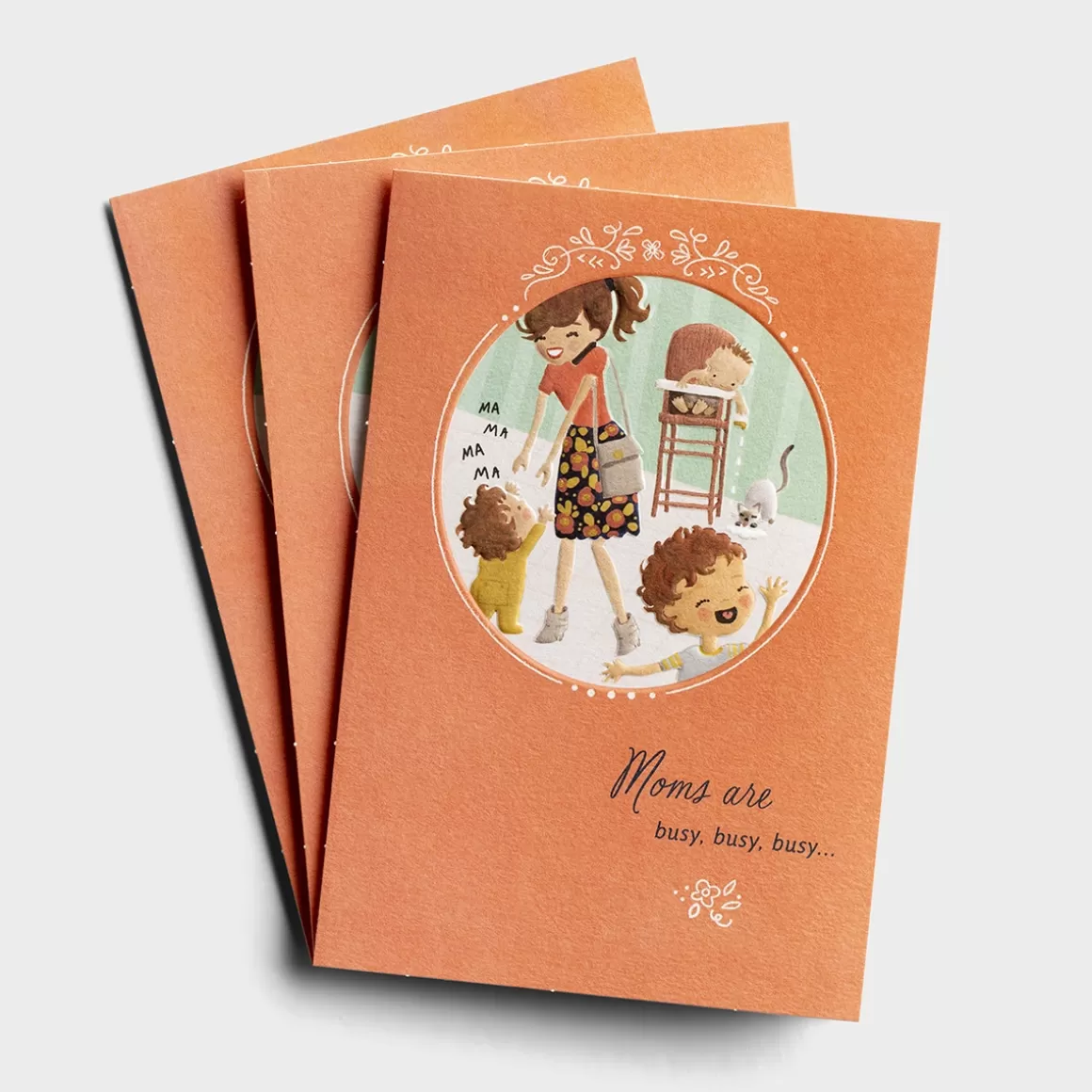 DaySpring Gifts for Friends | Hey Momma!>Hey Momma - Busy and Blessed - 3 Greeting Cards