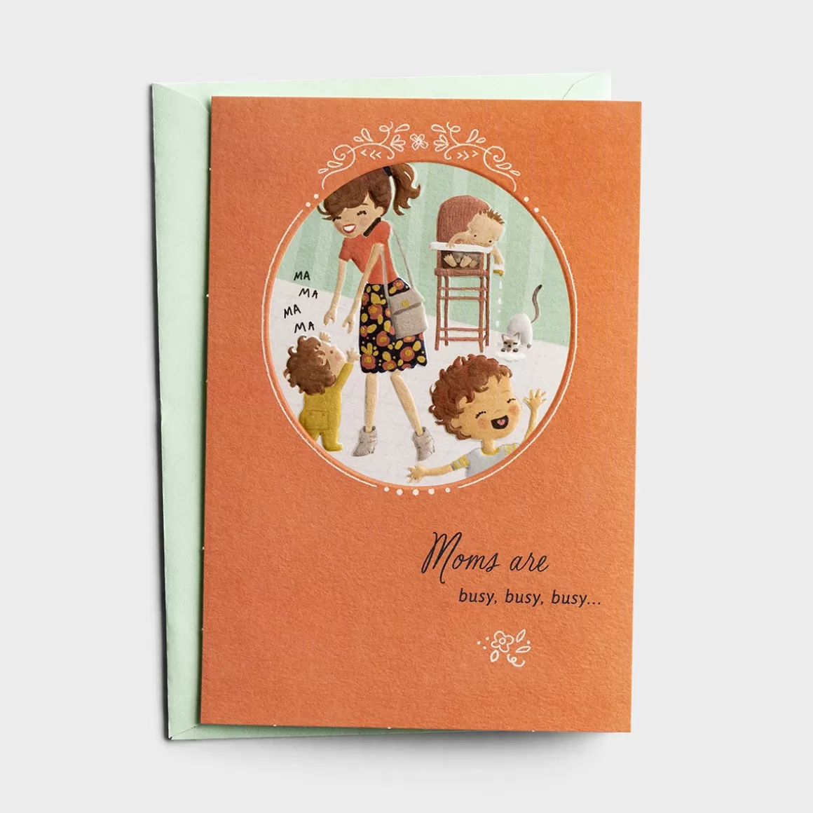 DaySpring Gifts for Friends | Hey Momma!>Hey Momma - Busy and Blessed - 3 Greeting Cards